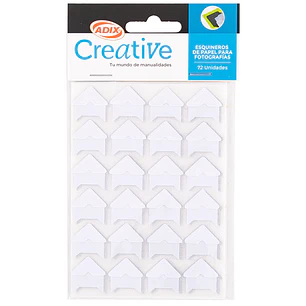 Dactic – Esquineros para Fotografía y Papel – 72 Unidades
