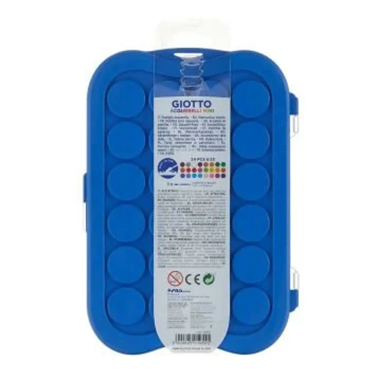 Giotto – Acuarela en Pastilla Mini 23 mm – 24 Colores – 3