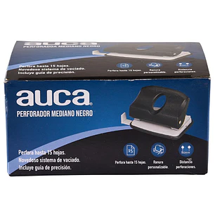 Auca – Perforador Mediano – 15 Hojas