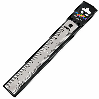 Nuovo – Regla Metálica – 15 cm