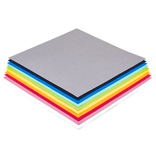 Adix – Block de Papel Texturado Surtido – 30 × 30 cm – 20 Hojas