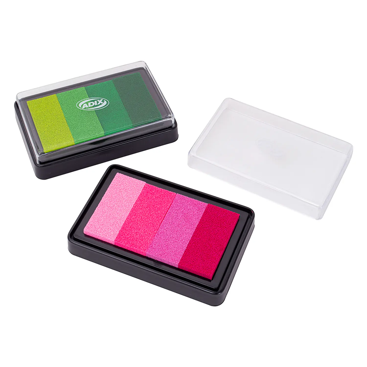 Adix – Set de Tampón de Tinta Colores – 2 Unidades – 2