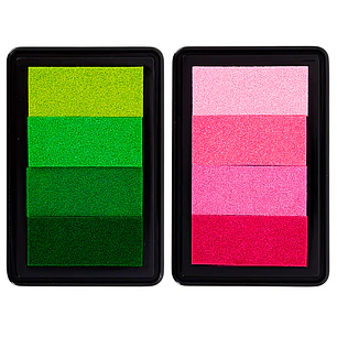 Adix – Set de Tampón de Tinta Colores – 2 Unidades