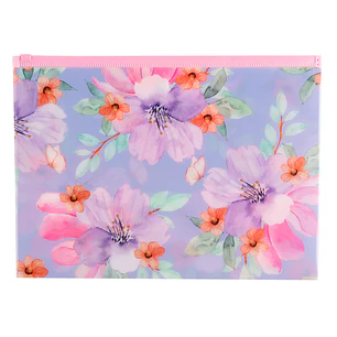 Mooving – Carpeta Tipo Sobre A4 con Cierre Zip – Garden