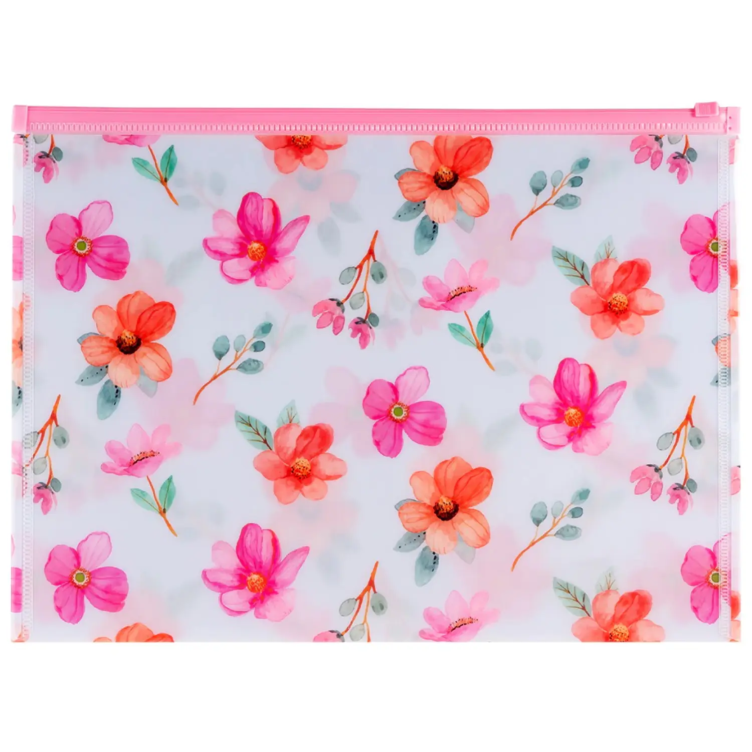 Mooving – Carpeta Tipo Sobre A4 con Cierre Zip – Garden – 1