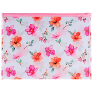 Mooving – Carpeta Tipo Sobre A4 con Cierre Zip – Garden