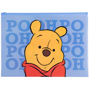 Mooving – Carpeta Tipo Sobre A4 con Cierre Zip – Pooh
