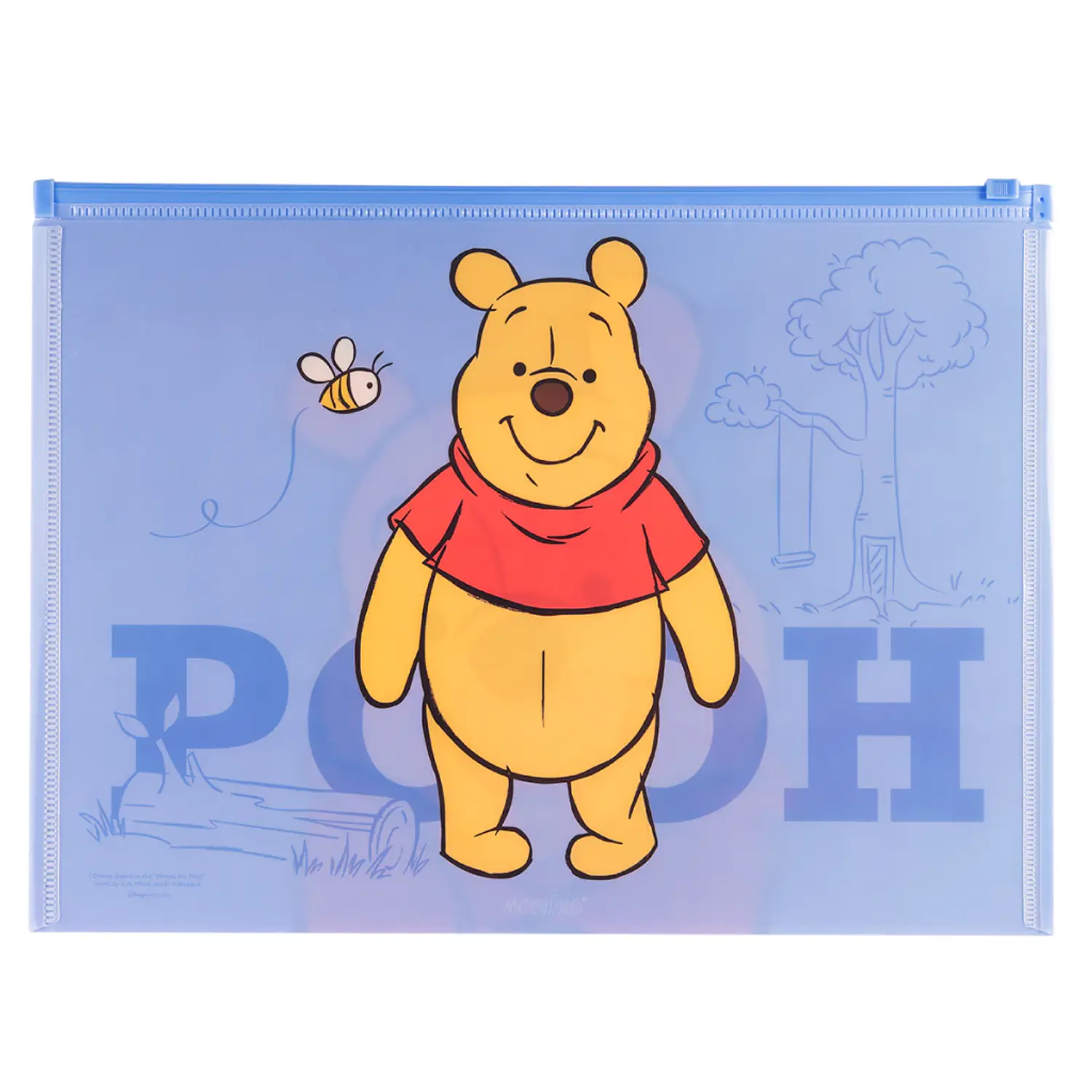 Mooving – Carpeta Tipo Sobre A4 con Cierre Zip – Pooh – 2
