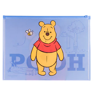 Mooving – Carpeta Tipo Sobre A4 con Cierre Zip – Pooh