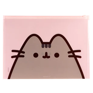 Mooving – Carpeta Tipo Sobre A4 con Cierre Zip – Pusheen