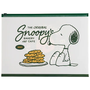 Mooving – Carpeta Tipo Sobre A4 con Cierre Zip – Snoopy
