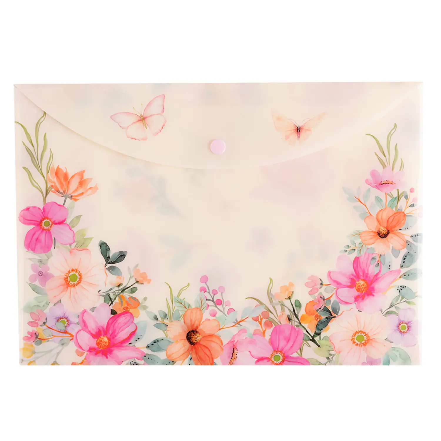 Mooving – Carpeta Tipo Sobre con Botón A4 – Garden – 2