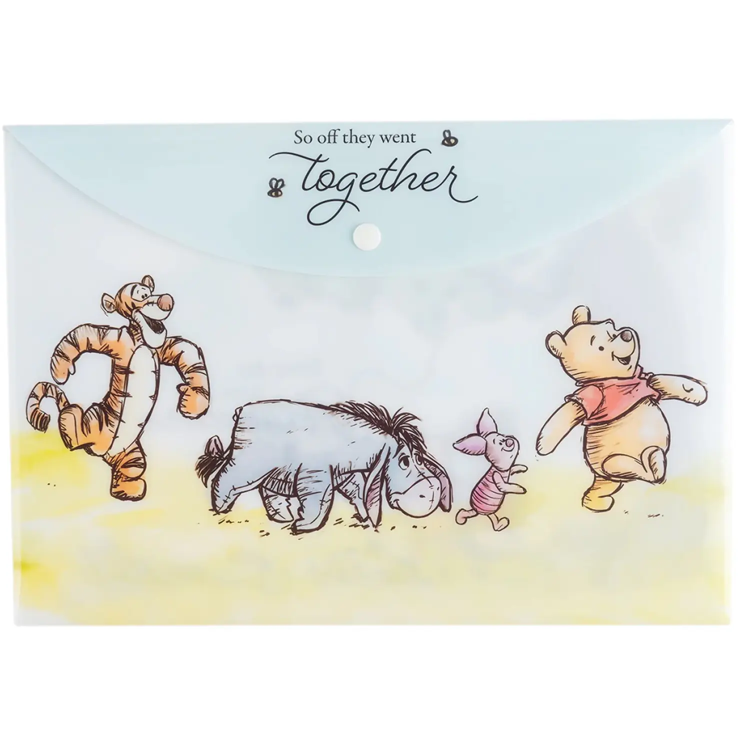 Mooving – Carpeta Tipo Sobre con Botón A4 – Pooh – 1