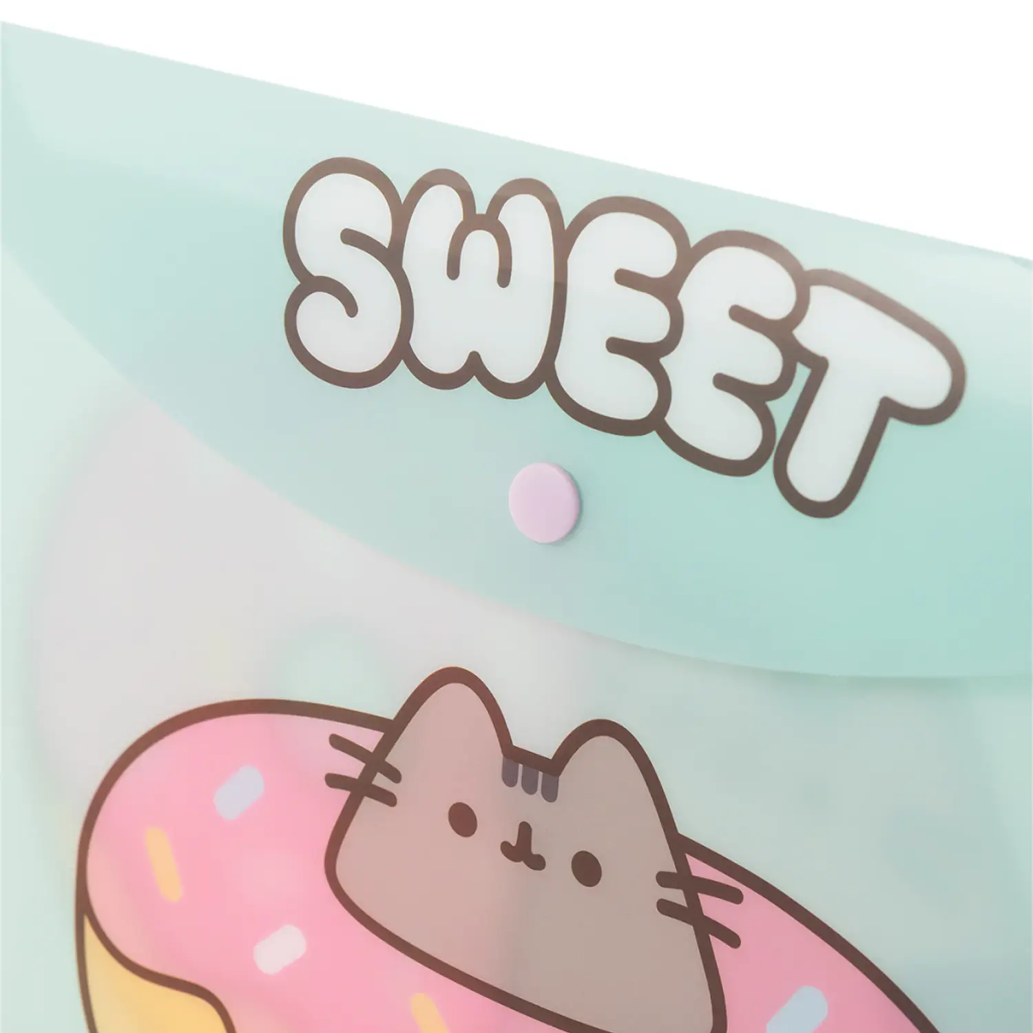 Mooving – Carpeta Tipo Sobre con Botón A4 – Pusheen – 3