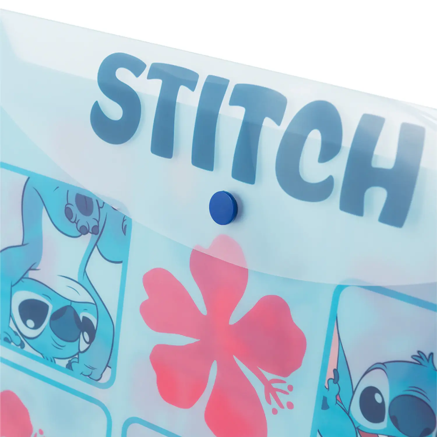 Mooving – Carpeta Tipo Sobre con Botón A4 – Stitch – 3
