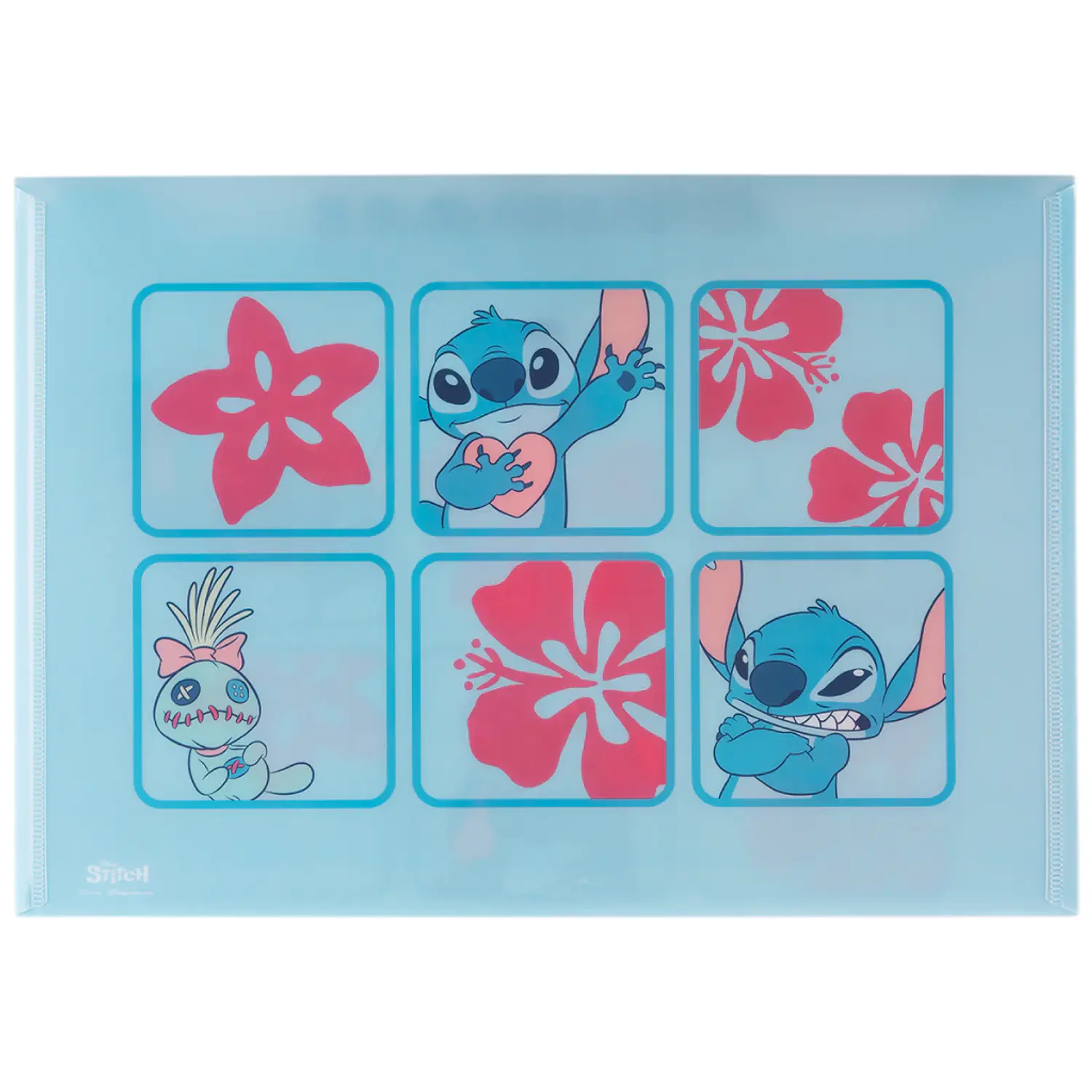 Mooving – Carpeta Tipo Sobre con Botón A4 – Stitch – 2