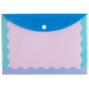 Mooving – Carpeta Tipo Sobre con Botón A5 – Color Mix