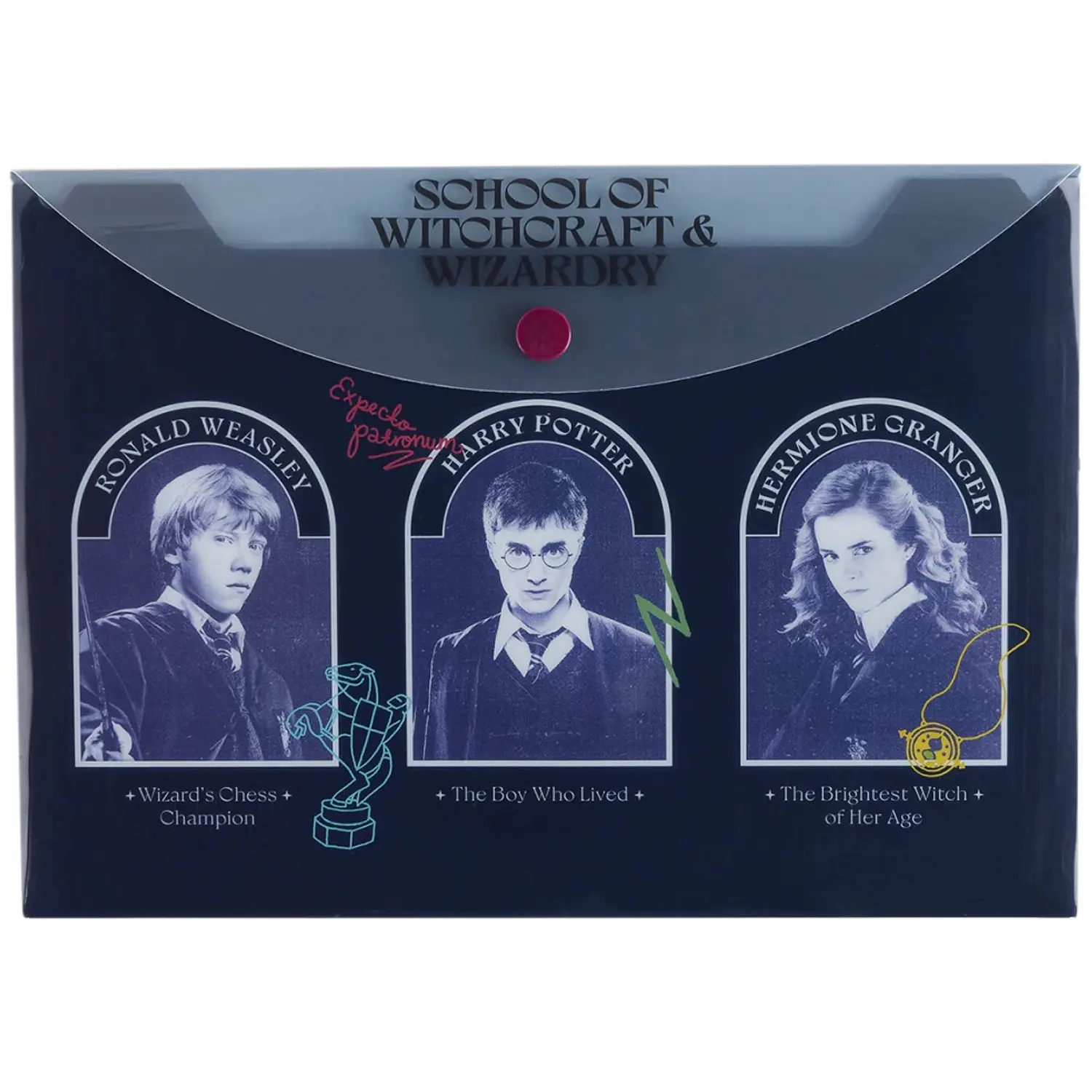 Mooving – Carpeta Tipo Sobre con Botón A5 – Harry Potter – 1