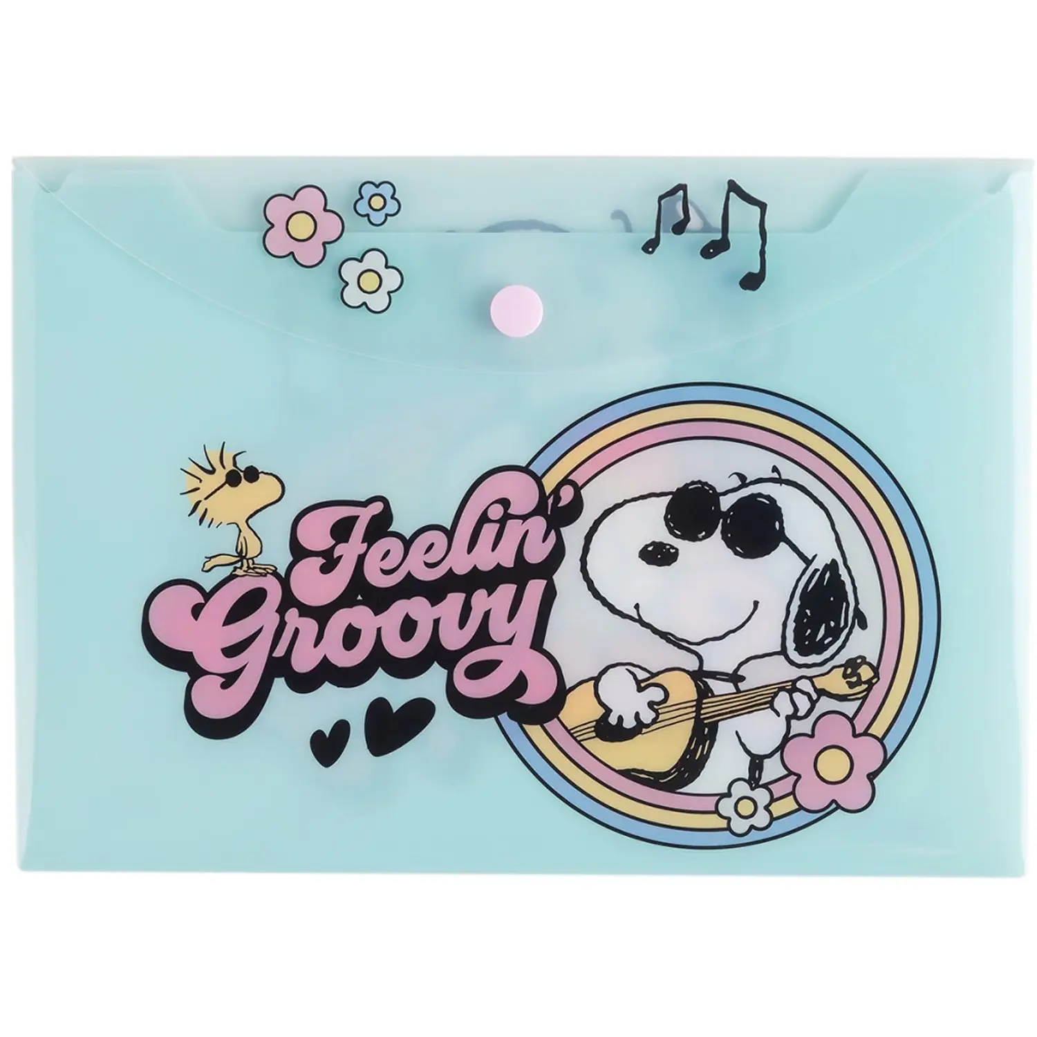 Mooving – Carpeta Tipo Sobre con Botón A5 – Snoopy – 1