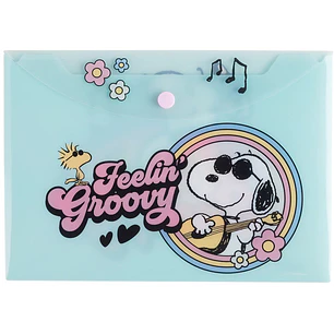Mooving – Carpeta Tipo Sobre con Botón A5 – Snoopy