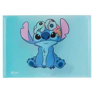 Mooving – Carpeta Tipo Sobre con Botón A5 – Stitch