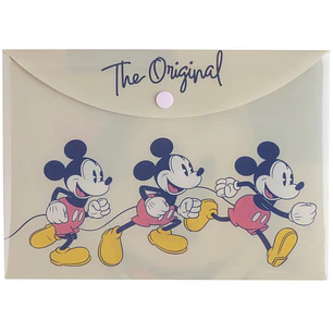 Mooving – Carpeta Tipo Sobre con Botón A5 – Mickey Mouse