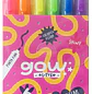 GOW – Marcadores con Glitter – Punta Fina – 6 Colores - Miniatura 1