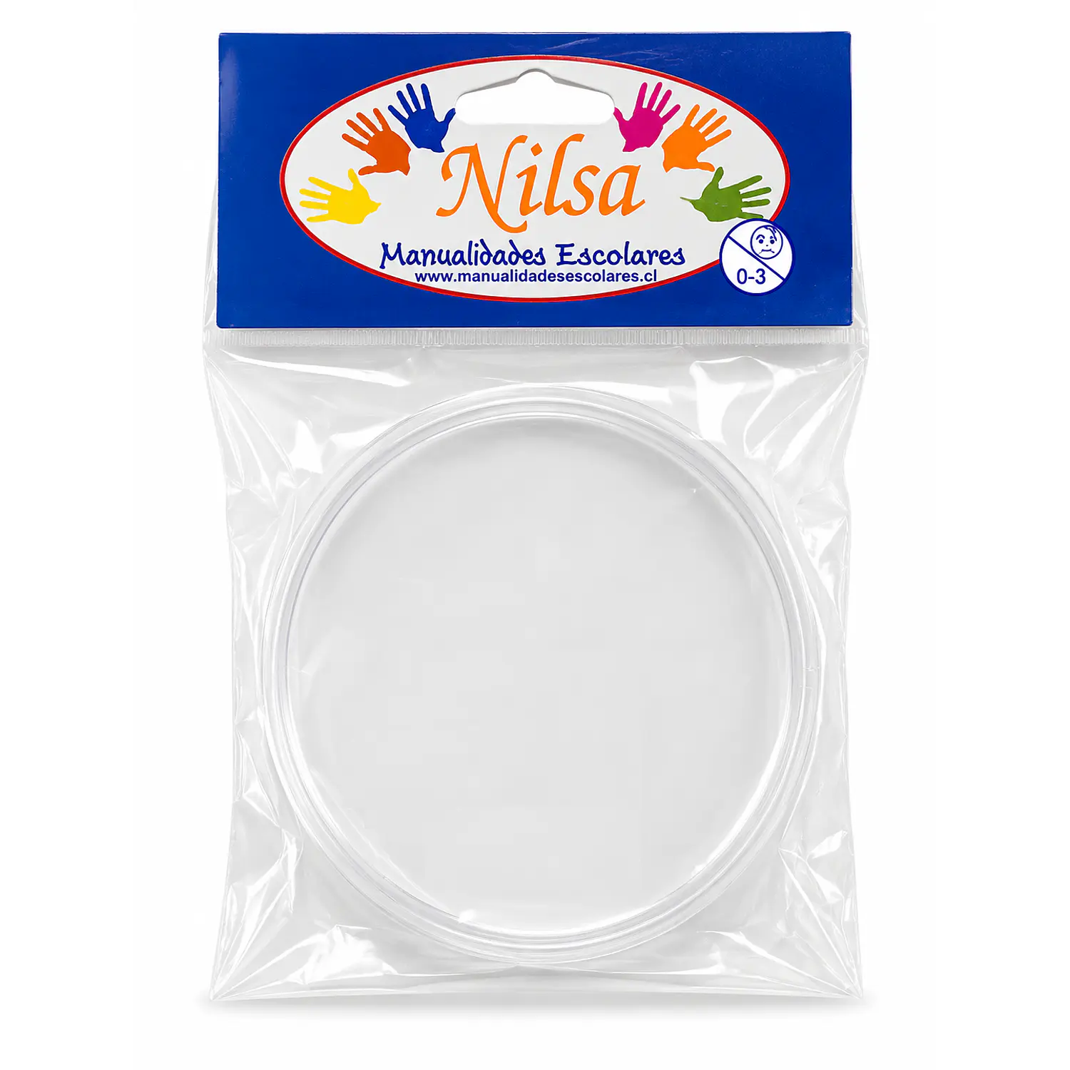 Nilsa – Placa de Petri Plástica con Tapa – 8,5 cm – 1