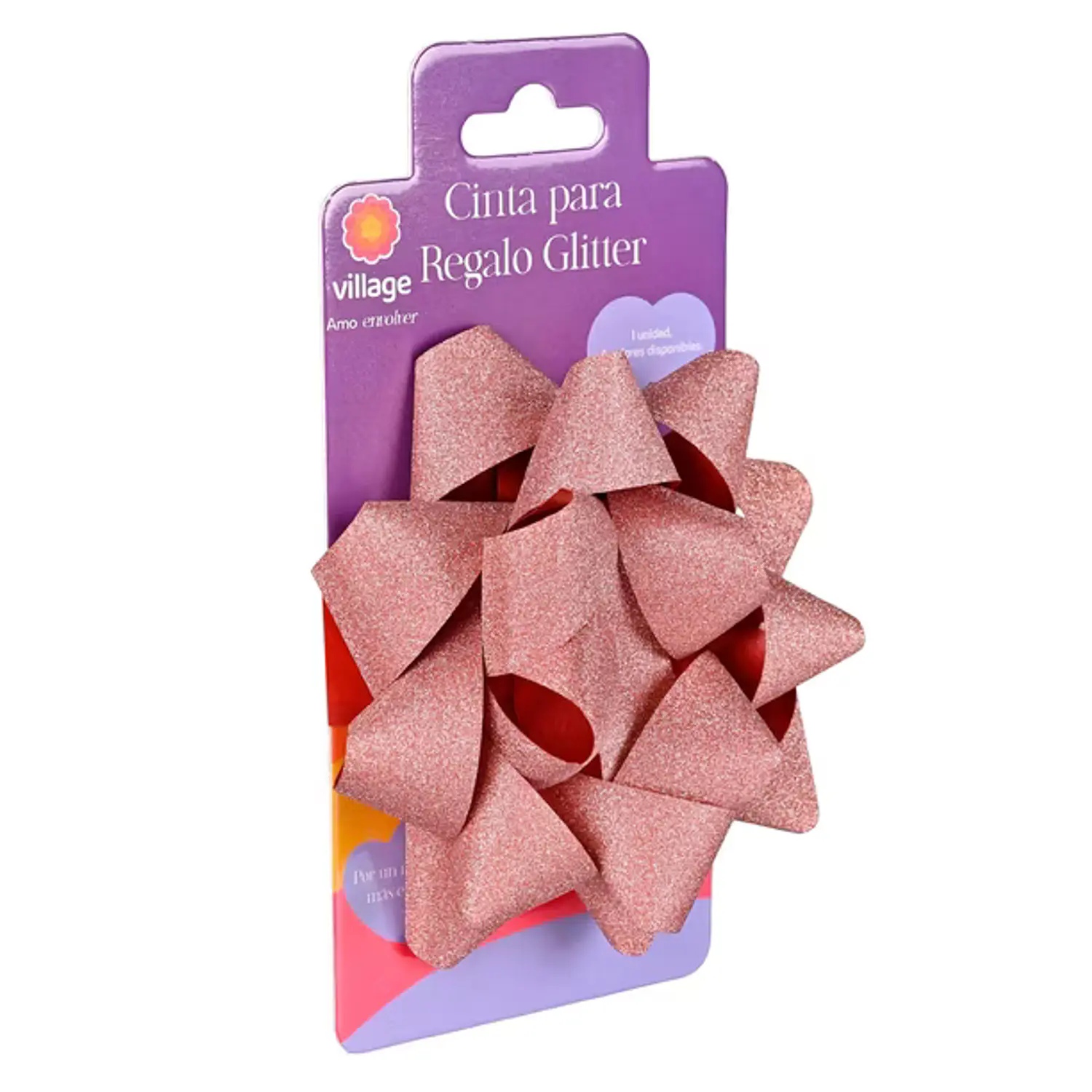 Village – Cinta de Regalo Pompón Grande Glitter – 2