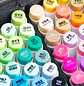 Ohuhu – Marcadores de Alcohol Honolulu A – Doble Punta Pincel y Biselada – 168 Colores Básicos + Blender - Miniatura 8