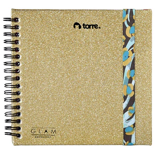 Torre – Cuaderno Cuadrado Glam – Puntos – 90 Hojas