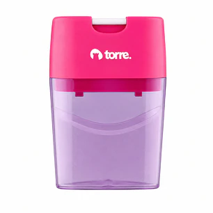 Torre – Sacapuntas para Zurdos Doble con Depósito