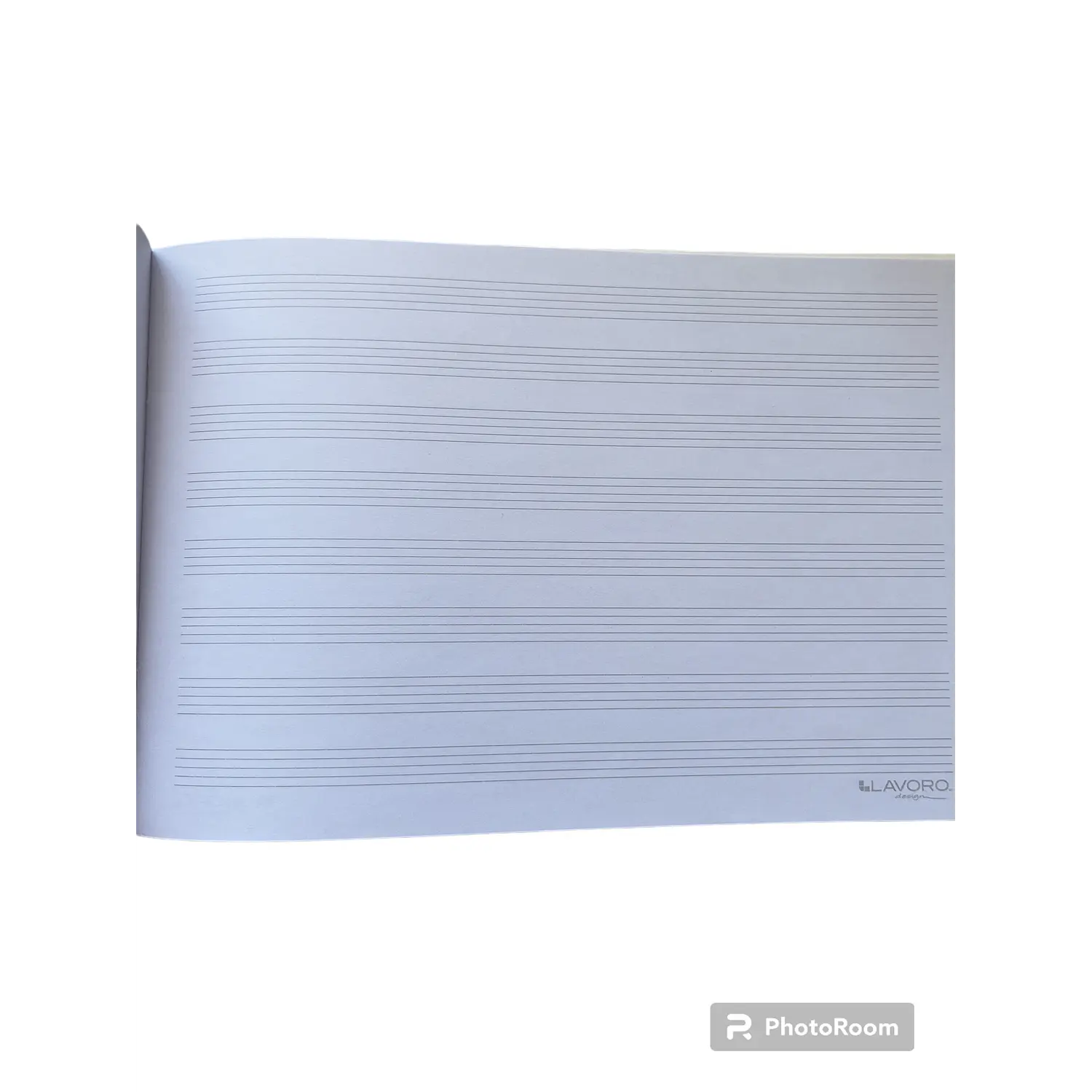 Lavoro – Cuaderno de Música Pauta Entera – 10 Hojas – 2