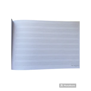 Lavoro – Cuaderno de Música Pauta Entera – 10 Hojas