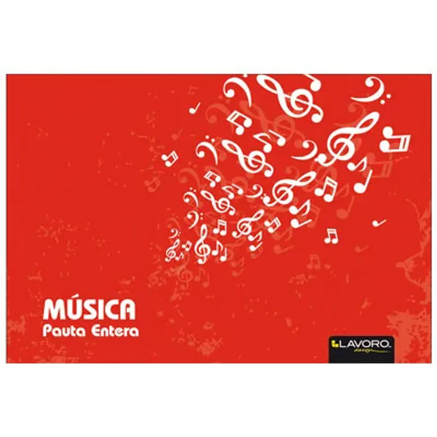 Lavoro – Cuaderno de Música Pauta Entera – 10 Hojas – 1