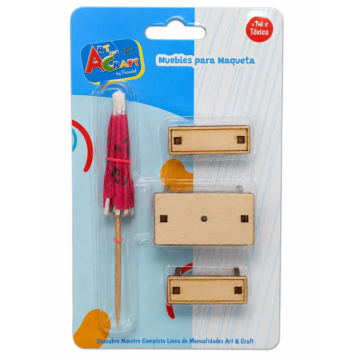 Art And Craft – Muebles para Maqueta Set Terraza – 1