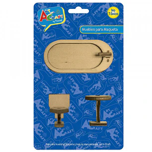 Art And Craft – Muebles para Maqueta Set Baño