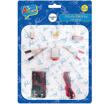 Art And Craft – Circuito Eléctrico Escolar con Motor