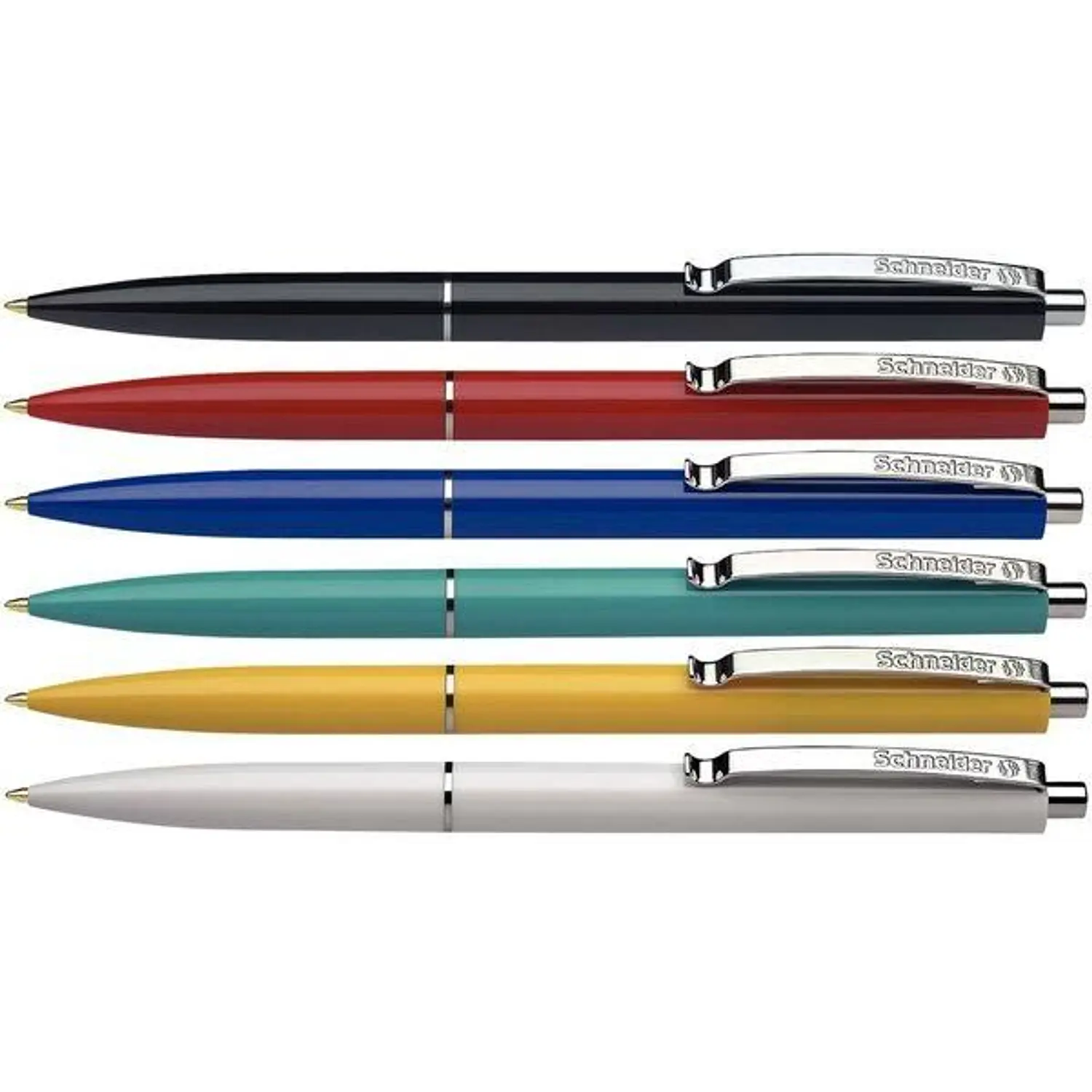 Schneider – Bolígrafo K15 con Clip – Azul – 0,5 mm – 2