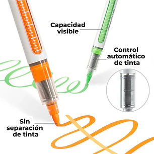 Ohuhu – Marcadores Acrílicos Nahuku Direct Ink – 72 Colores – Punta Pincel