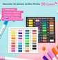 Ohuhu – Marcadores Acrílicos – 36 Colores – Doble Punta Pincel y Punto - Miniatura 2