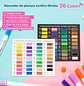 Ohuhu – Marcadores Acrílicos – 36 Colores – Doble Punta Fina y Punto - Miniatura 2
