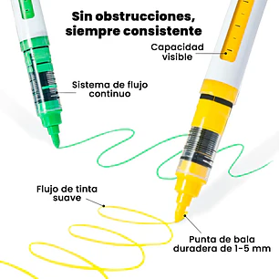 Ohuhu – Marcadores Acrílicos Kahuku – 48 Colores – Punta Redonda