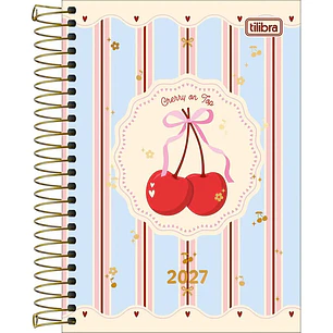 Tilibra – Agenda Amarena M5 – 2027 – 176 Hojas