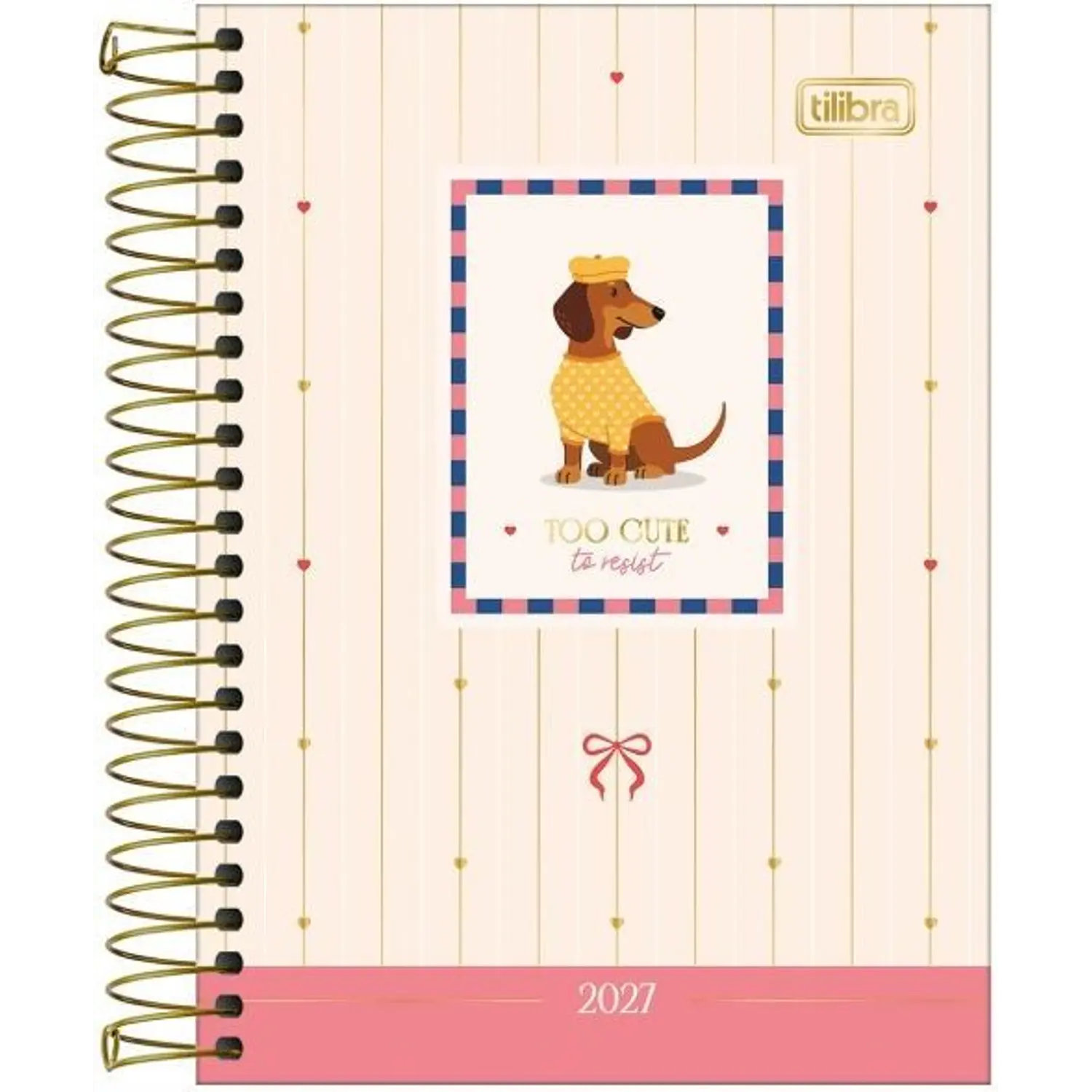 Tilibra – Agenda Brownie M3 – 2027 – 160 Hojas – 1