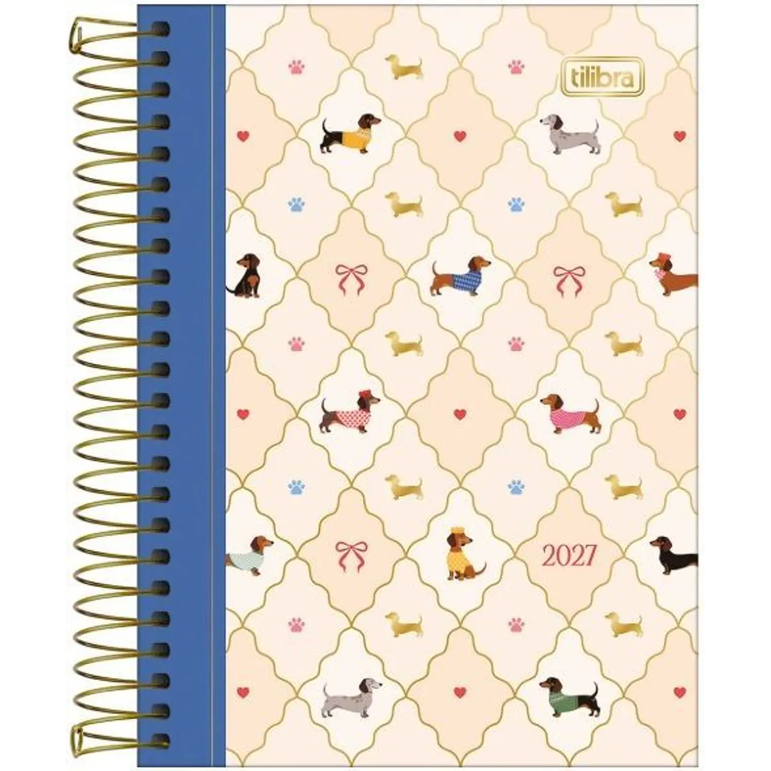 Tilibra – Agenda Brownie M3 – 2027 – 160 Hojas – 4