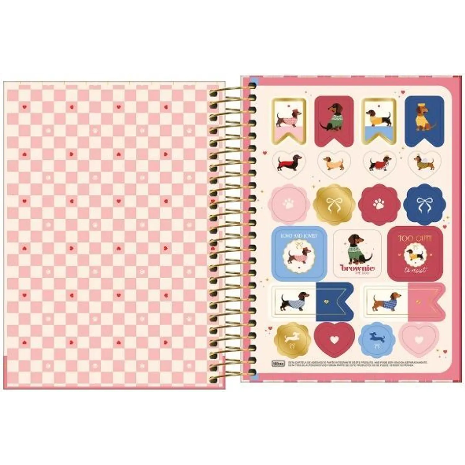 Tilibra – Agenda Brownie M3 – 2027 – 160 Hojas – 5