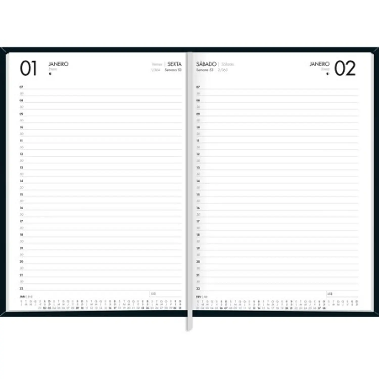 Tilibra – Agenda Executiva Napoli M7 – 2027 – 192 Hojas – 2