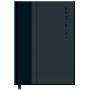 Tilibra – Agenda Permanente Negra M6 – 192 Hojas