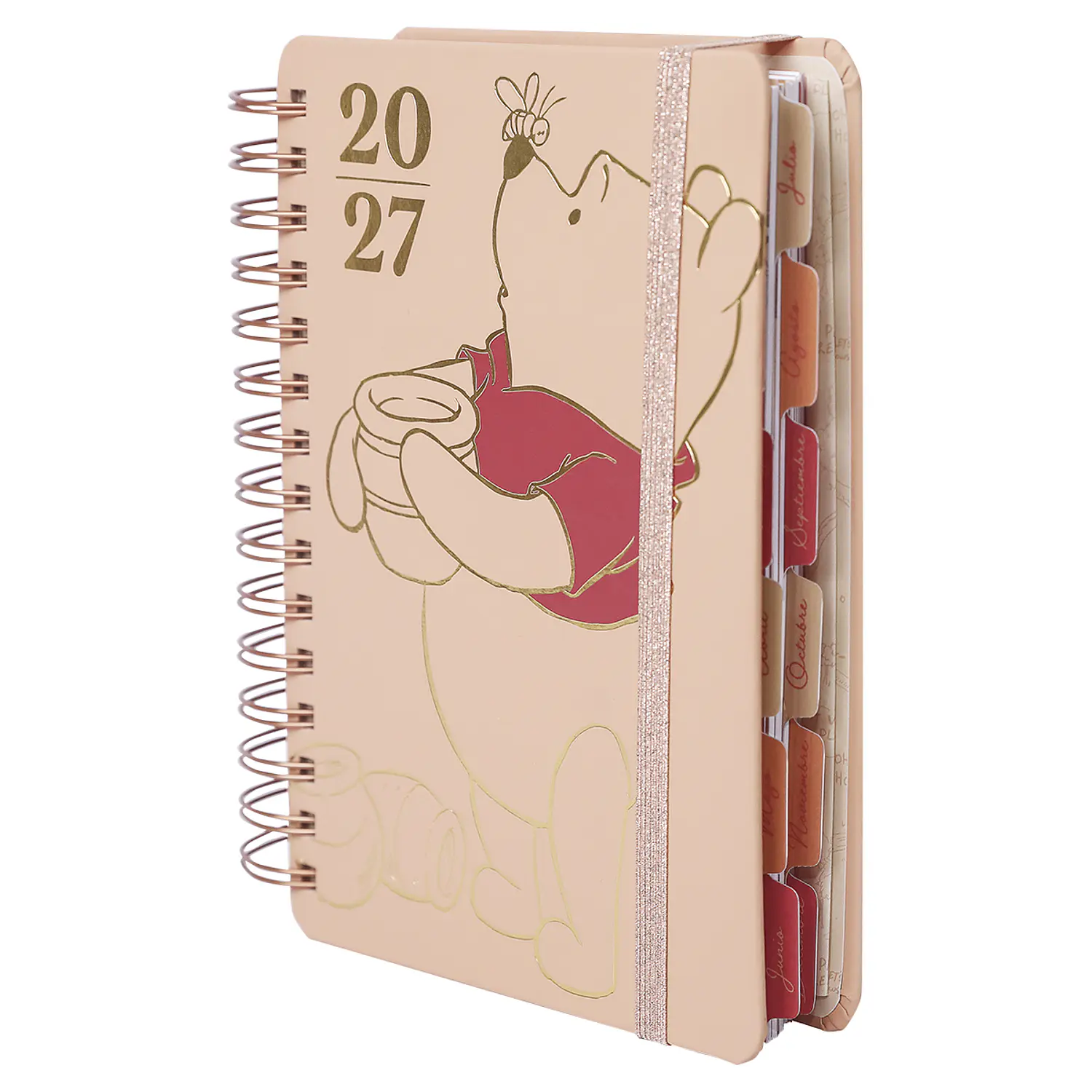 Mooving – Agenda Winnie The Pooh 2027 Día por Página 14 x 20 cm – 1